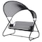 Deko Living Outdoor Patio Swing Chair with Canopy COP20204 - alternate 1